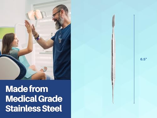 ARTMAN INSTRUMENTS Lecron Wax Carvers 6.5” Set of 3 Dental Lab Tools, Double-Ended Sculpting Instruments for Wax Carving, Restorative Dentistry, Precision Surgical-Grade Stainless Steel