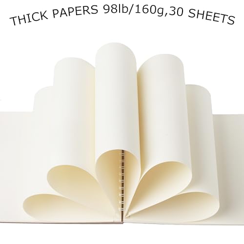 2 Pack Aesthetic Kids Spiral Cute Sketch Book,98lb/160gsm Acid Free Thick Paper Van Gogh A4 Blank Mixed Media Journal Art Sketchbook Artist Drawing Book Paper Painting Sketching Pad - color: Almond Blossoms Sunflowers A4