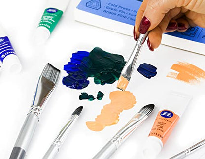 ADIS&Guys 10-Piece Professional Face & Body Painting Brush Set – Ideal for Acrylic, Oil & Watercolors, Perfect for Artists & Kids - color: Gray