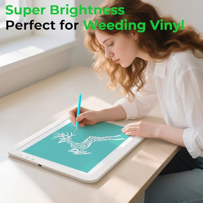Bawaslom A4 Rechargeable Diamond Art Light Board for Tracing and Drawing - size: A4