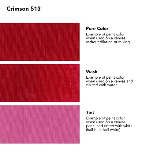 Daler Rowney System3 Crimson 150ml Acrylic Paint Tube - Acrylic Painting Supplies for Artists and Students - Artist Paint for Murals Canvas and More - Art Paint for All Skill Sets