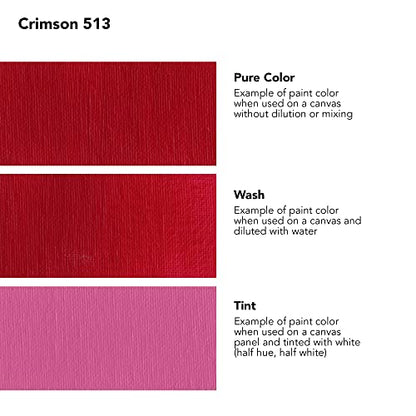 Daler Rowney System3 Crimson 150ml Acrylic Paint Tube - Acrylic Painting Supplies for Artists and Students - Artist Paint for Murals Canvas and More - Art Paint for All Skill Sets
