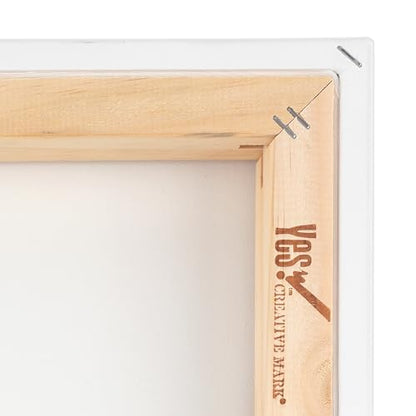 Yes! All Media Stretched Canvas for Painting, 20×30" Canvas 3 Pack, 1-1/2 in Deep, 11oz Weight, Triple-Primed Acid-Free, Accepts Acrylics, Oils, Watercolors & Inks, Fine Close-Weaved Smooth Cotton