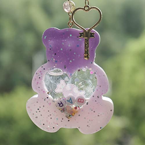 Resin Shaker Molds Set Epoxy Jewelry Casting Supplies Claw Machine, Dessert Truck, Game Console, Bear, Milk 5 Silicone Trays with 5 Seal Films Large Height 2.3-3inch - color: 3inch Large Kawaii Charms Craft Pack of 10