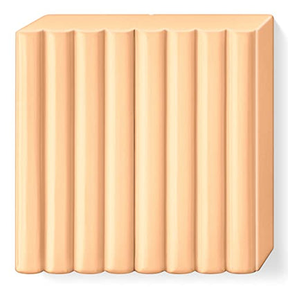 Staedtler FIMO Effects Polymer Clay - -Oven Bake Clay for Jewelry, Sculpting, Peach Pastel 8020-405 - color: peach, size: 57 g (Pack of 1)
