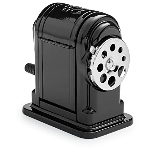 X-ACTO Ranger 55 Classroom Manual Pencil Sharpener, Black, Mountable, Adjustable for 8 Pencil Sizes - Classroom, Teacher Supplies - size: 1 Count (Pack of 1)