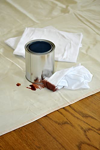 Trimaco Eliminator Butyl Drop Cloth, 4-feet x 12-feet - size: 4x12 Feet