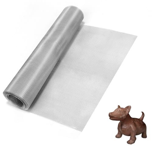 Sculpting Mesh 13 Inch by 16.4 Foot, Moldable Aluminum Mesh for Arts and Craft, Aluminum Wire Mesh Roll, Craft Mesh for DIY Projects - size: 13 Inch by 16.4 Foot