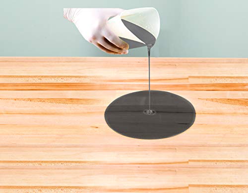 Varathane 363902 Super Glaze Pour-On High Gloss Epoxy, Quart, Charcoal - color: Charcoal