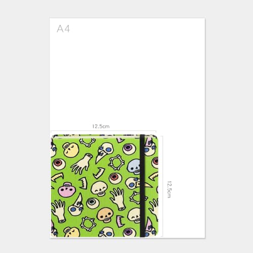5x5" Sketchbook,Pocket Hardcover Notebooks,Sketch Books for Drawing Writing | 80gsm Blank Paper,96Sheet/192Pages,Cloth Cover,Portable Small Size for Sketching,Diary Memo Planner.Bone - color: Cloth-Bone