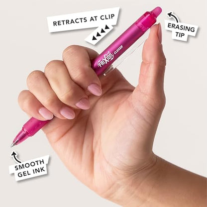 PILOT, FriXion Vibe Dreamglow 7 Pack, Fine Point 0.7 mm - color: DreamGlow