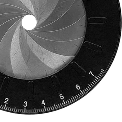 Gralara Circle Drawing Tool Tools Adjustable Circle Drawing Ruler for Drafting, Black - color: Black