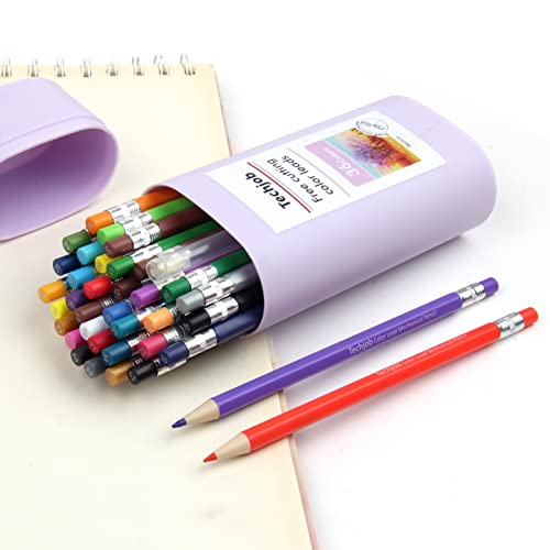 Mechanical Colored Pencils 2.6mm 36PCS, Colored Pencils for Adults - style: 36 color