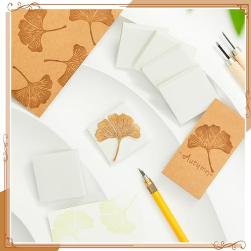 Frienda 24 Pcs 2" X 2" Rubber Carving Blocks Linoleum Blocks for Printmaking, Stamp Making, DIY Crafting, Scrapbook, Painting, Soft and Easy to Carve (White) - color: White