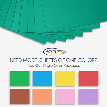 Turquoise EVA Foam Sheets, 6 x 9 Inch, 2mm Thick – Foam Paper for DIY Arts and Crafts, School Projects, and More – 8 Pack - color: Turquoise