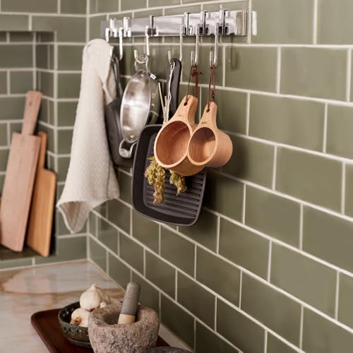 Wooden Measuring Cups and Spoons Set, 10 Piece, Handcrafted | Measuring Cup with Tablespoon Teaspoon Measuring Spoons, For Dry Ingredients, Natural Beech Wood, For Cooking Baking - style: A - 10pcs Measuring cups and spoons