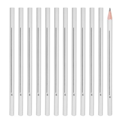PATIKIL 4B Graphite Pencils for Drawing, 12Pcs Sketching Pencils Wood Supplies Set Break-Resistant Lead with Built-in Sharpening Area for Painting Sketching Artist Design - style: 4B