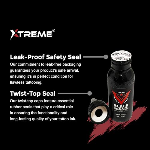 Xtreme Shading Solution, Achieve Seamless Transitions and Stunning Shading Effects with Our Versatile Tattoo Ink Enhancer, Elevate Tattoo Artistry (4 oz) - size: 4 fl oz