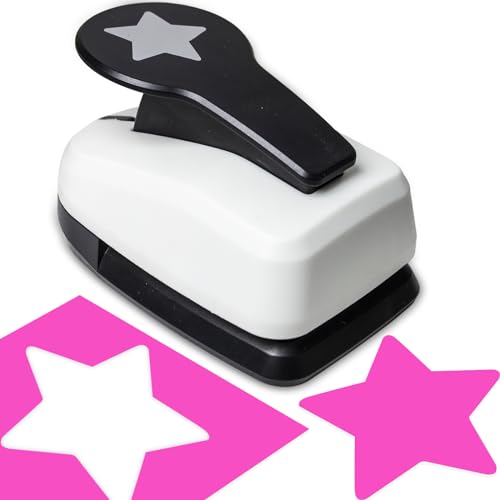 Star Cutter, 2 inch Star Punches for Paper Crafts DIY Decorations - size: 2 inch