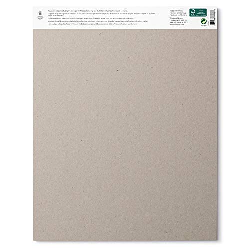 Winsor & Newton, Bristol Paper Pad 250 gsm, 11x14", 20 Sheets - style: 11" x 14"
