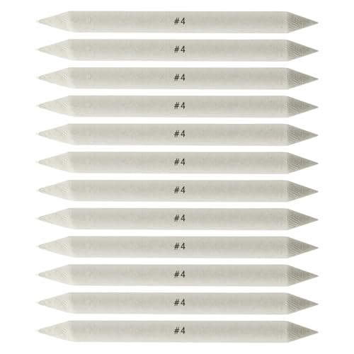 Creative Mark Blending Stumps - Solid Double-Ended Blending Stumps for Blending Charcoal, Pencils, Pastels, and More! - [Size # 4-96 Count] - size: Size # 4 - 96 Pack