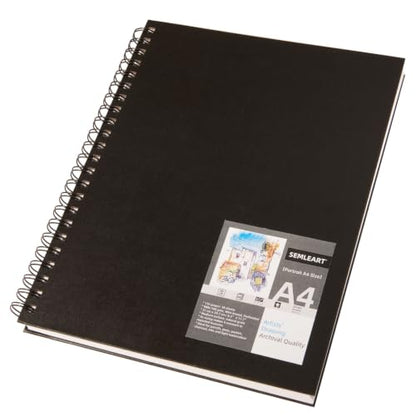 SEMLEART Sketchbook 8.3 * 11.7", Hardcover