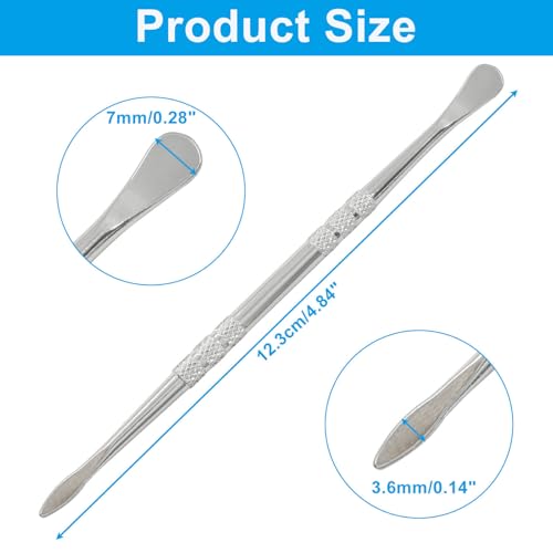OSVJE Stainless Steel Wax Carving Tools, Silver, 3 Pack - color: Silver