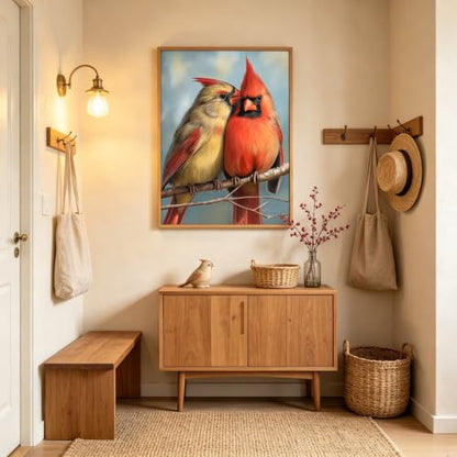 Diamond Painting Kits for Adults Beginners,5D Bird Diamond Art Kits - color: KM1163-1