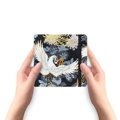 Mifuner Square 5x5 Bleedproof Marker Paper Pad,110 GSM Alcohol Ink Bristol Paper Sketchbook,Handmade Journal 88 Sheets (176 Pages) Markers Ink Mediums Art Sketch Book White Crane - color: S-White Crane