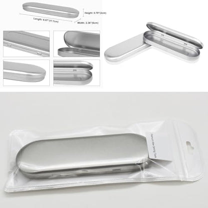 KUVIS Wax Carving Tools with 5ml Silicone Container and Tin Box (Rainbow) - color: Rainbow