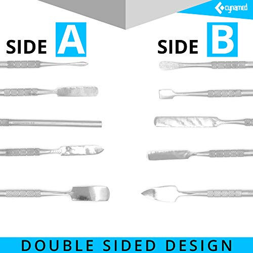 CYNAMED 5PC Spatula Wax & Clay Sculpting Tool Set - style: 5PC