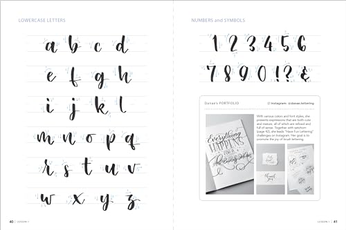 A Beginner's Guide to Modern Calligraphy & Brush Pen Lettering: Learn to Create Beautiful Hand Lettering for Invitations, Cards, Journals and More! (400 Step-by-Step Examples)