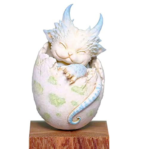 Cayway 3 PCS Small Dragon Egg Silicone Mould for Resin, Dragon Egg Epoxy Silicone Moulds Jewelry Casting Mould for Resin Craft DIY, Keychain, Home Decoration