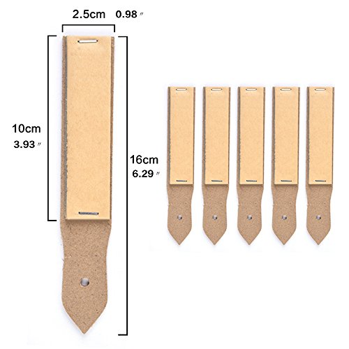 Sandpaper Sharpener - 5 Pieces Sketch Sandpaper Pencil Sharpener Lead Pointer Art Drawing Tool for Adults, Teens, Artists