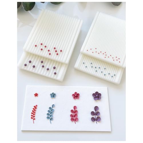 Keoker 4 Sizes Polymer Clay Bead Roller, Polymer Clay Bead Maker, Bead Molds for Clay, Polymer Clay Tool - color: Bead Roller Color