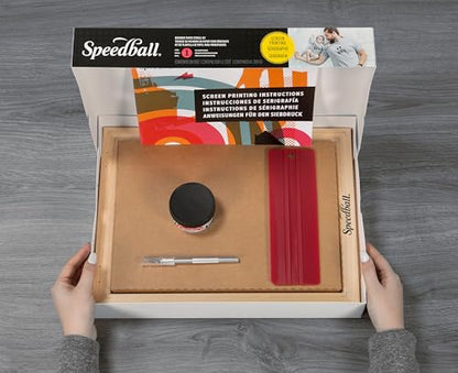 Speedball Paper Stencil Beginner Screen Printing Kit, 045061