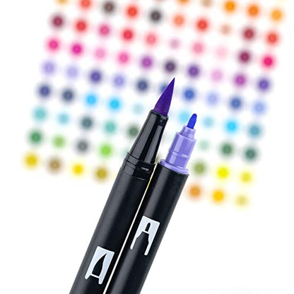 Tombow 56228 Dual Brush Pen Art Markers Sweetheart, Portrait, 1 Count (Pack of 6)