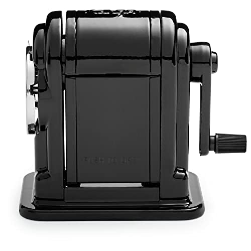 X-ACTO Ranger 55 Classroom Manual Pencil Sharpener, Black, Mountable, Adjustable for 8 Pencil Sizes - Classroom, Teacher Supplies - size: 1 Count (Pack of 1)