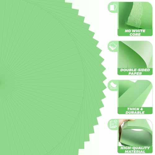 35 Sheets Deep Emerald Green Cardstock - 8.5'' x 11'' 77lb/210gsm - color: Deep Emerald Green