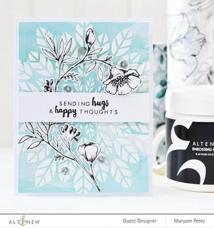 Altenew White Embossing Paste for Cards, Scrapbooking, Journaling, Palette Knife Set of 4 for Crafts and Mixed Media Projects