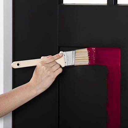 Rust-Oleum 369385 Advanced Dry Door & Trim Paint, Quart, Satin Cranberry - color: Satin Cranberry