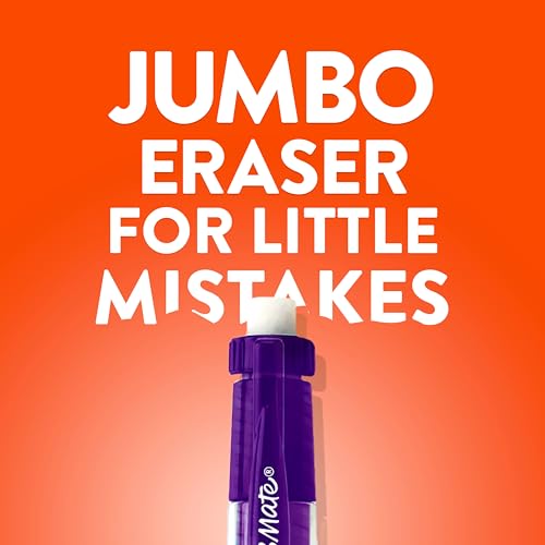 Paper Mate Clearpoint Mechanical Pencils, 0.7mm HB #2 Pencil Lead, Includes 2 Pencils, 1 Lead Refill, 2 Erasers - Back to School, Study Supplies, College, Note-Taking