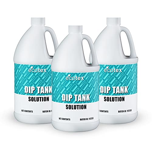Ecotex® Dip Tank Solution - Emulsion & Ink Remover for Screen Printing, 3GL - size: 3 x 1 Gallon - 128 oz.