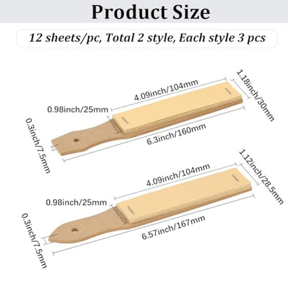 GORGECRAFT 6Pcs 2 Styles Sketch Sandpaper Pointed Flat Pencil Sharpener Sandpaper 10x2.5cm Artist Sanding Blocks Pastel Sticks Sharpener Board Professional Drawing Tool for Adults Sketching Hobbyist - style: Pointed& Flat-12 Sheets Paper