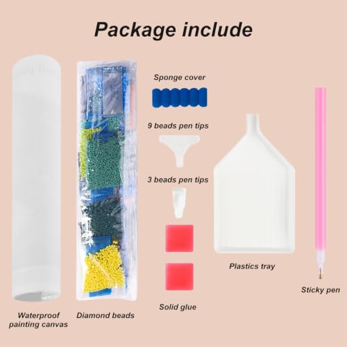 hill froeistung 5D Colorful Dog Diamond Art Painting Kits for Adults | Westie Diamond Art for Beginners, DIY Full Drill Animals Diamond Art Painting(12X12 inch) - color: HF-A050