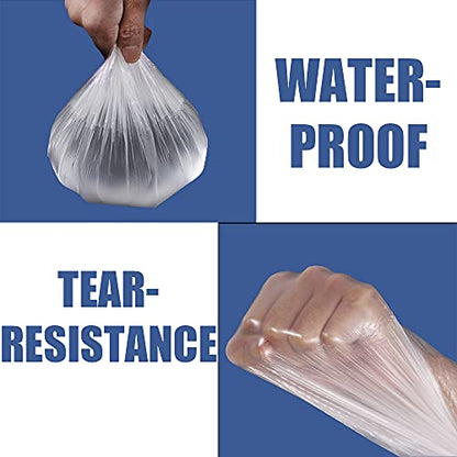 20 Pieces Plastic Drop Cloth, Multiple Waterproof Cloth Sheets for Painting, Dust-Proof and Rustproof, 9x12 Feet Tarp, Furniture Cover - size: 20 Pieces