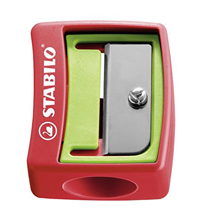 STABILO Multi-Talented Pencil woody 3 in 1 ARTY - Pack of 10 - Assorted Colors with Sharpener