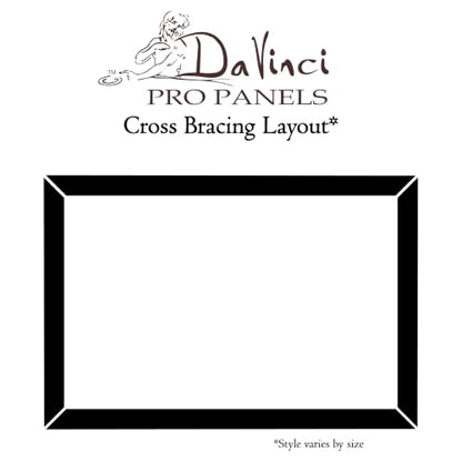 Da Vinci Pro Resist-Grip Coarse Textured Gesso Board, 5x5-12 Pack, 2" Depth Art Boards for Painting, White Acrylic Polymer with Quartz Sand, Warp-Resistant Cradled and Sealed MDF Panel - size: 5x5" - 12 Pack