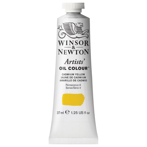 Winsor & Newton Artists' Oil Paint, 37ml Tube, Cadmium Yellow - color: Cadmium Yellow, style: 1.25-oz Tube
