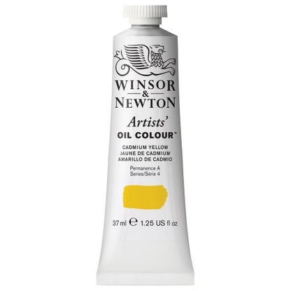 Winsor & Newton Artists' Oil Paint, 37ml Tube, Cadmium Yellow - color: Cadmium Yellow, style: 1.25-oz Tube